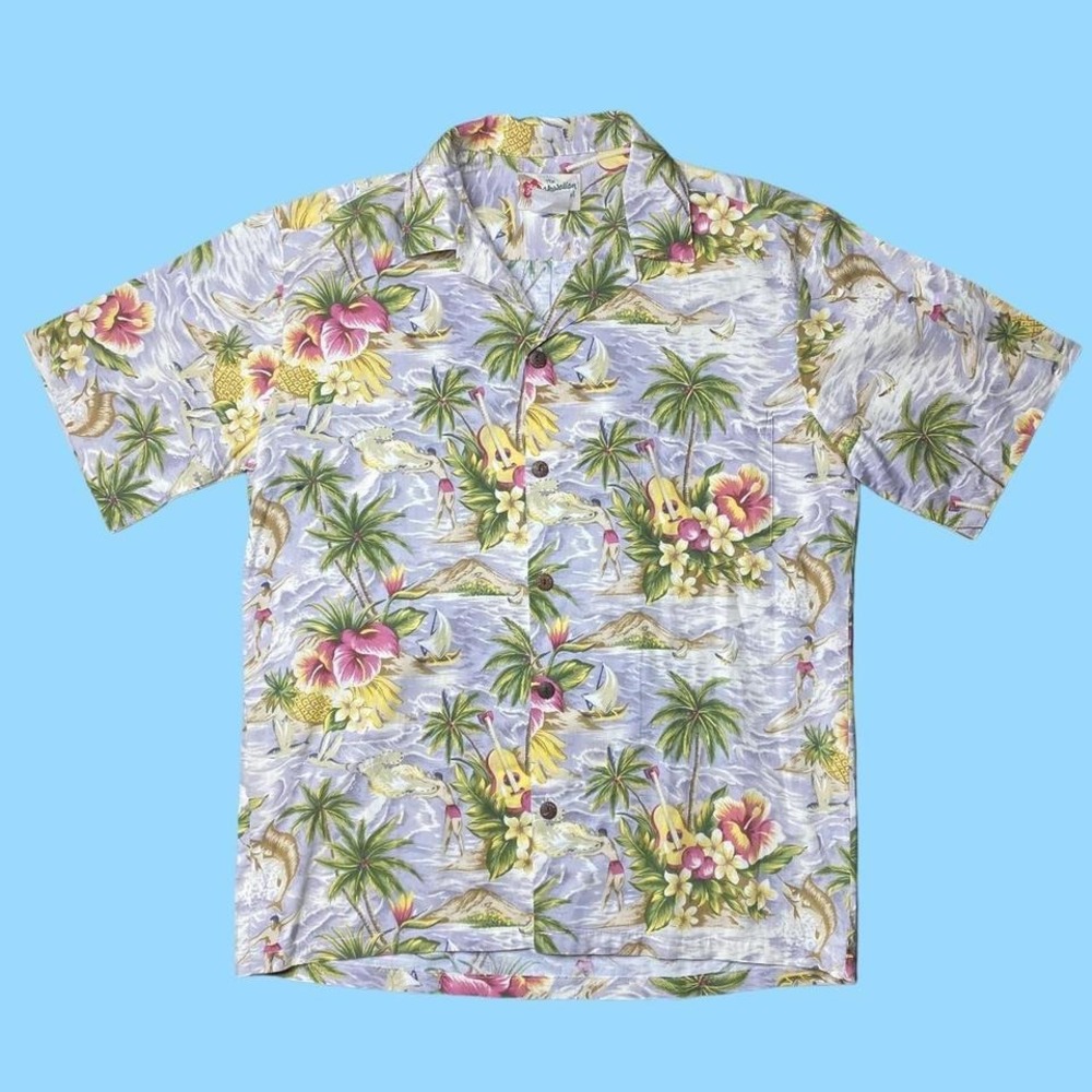 Vintage Hawaiian button down shirt
